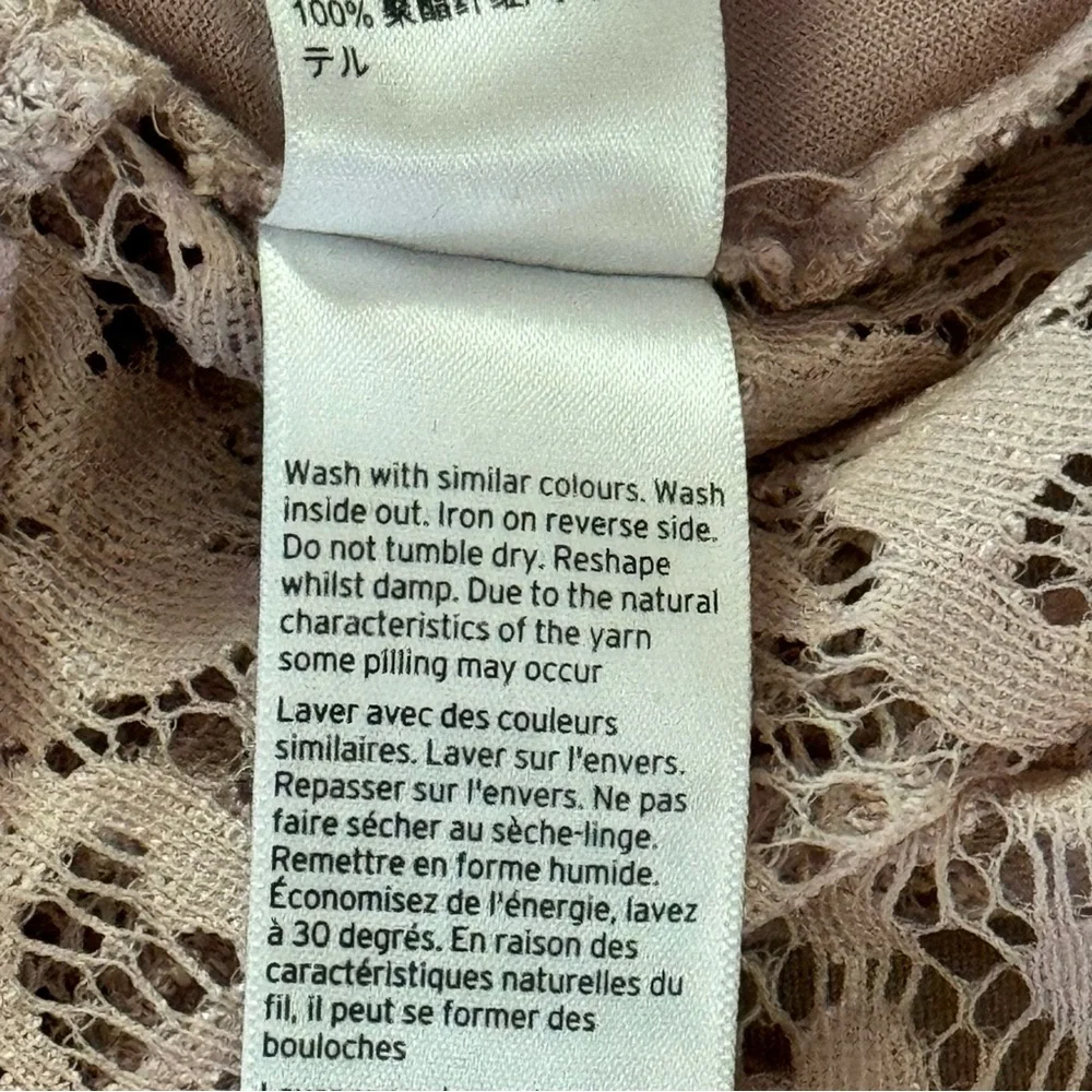 TOPSHOP. Women’s Body Suit. Size‎ 4. Pale Pink.